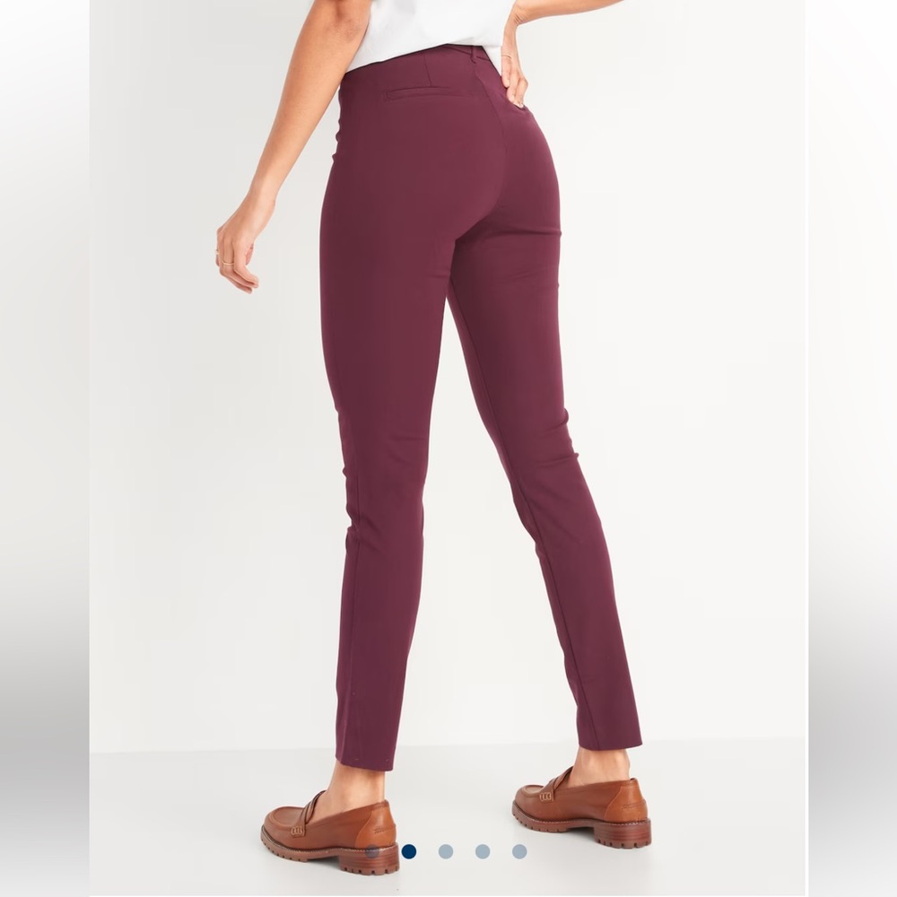 Maroon dress pants